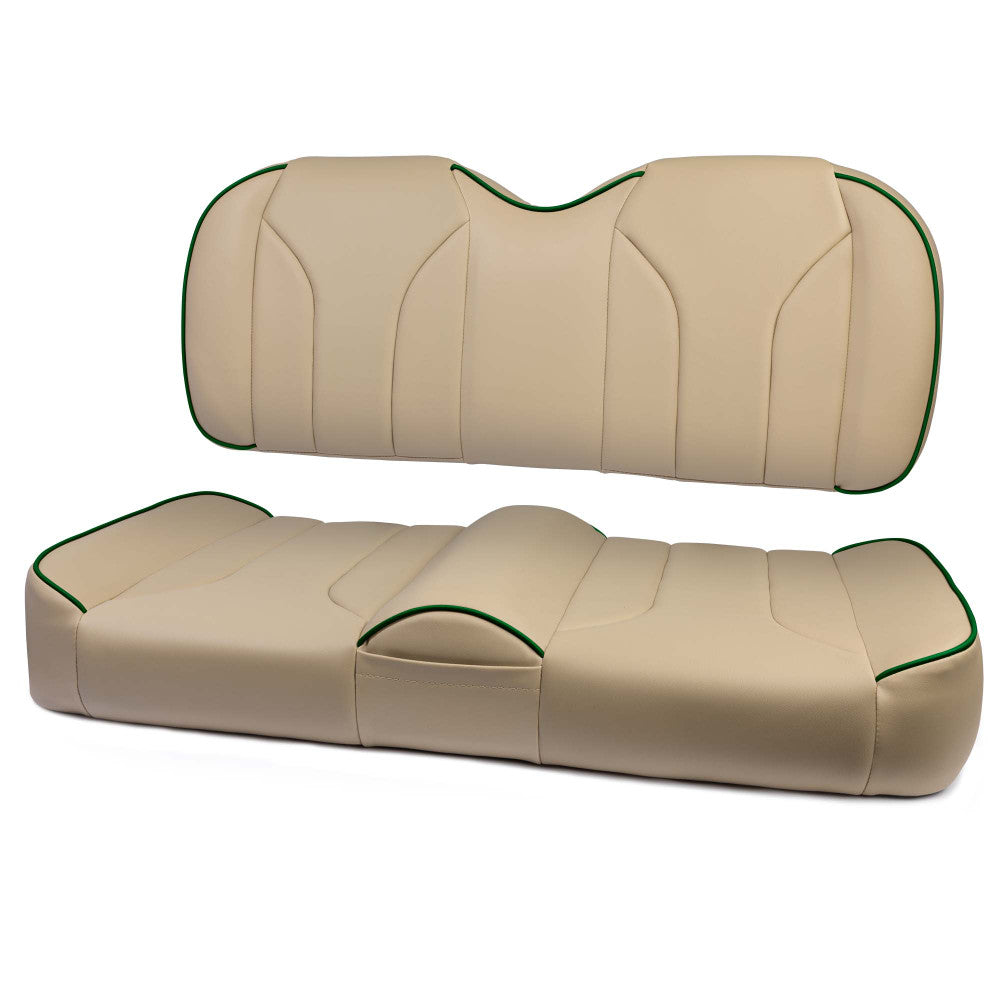 MODZ® FS2 CUSTOM FRONT SEAT - KHAKI BASE Fits: Club Car Precedent/ Onward/ Tempo (2004+)