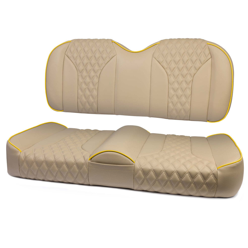 MODZ® FS2 CUSTOM FRONT SEAT - KHAKI BASE Fits: Club Car Precedent/ Onward/ Tempo (2004+)