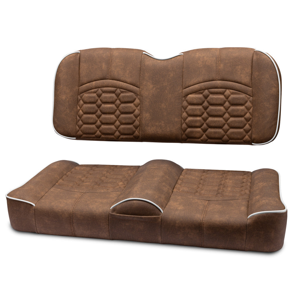 MODZ® FS1 CUSTOM FRONT SEAT - BROWN BASE Fits: Club Car Precedent/ Onward/ Tempo(2004+)
