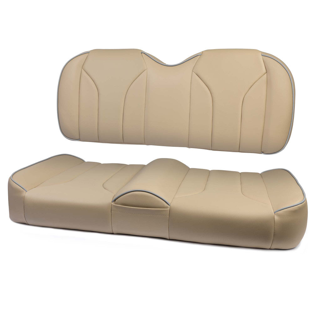 MODZ® FS2 CUSTOM FRONT SEAT - KHAKI BASE Fits: Club Car Precedent/ Onward/ Tempo (2004+)
