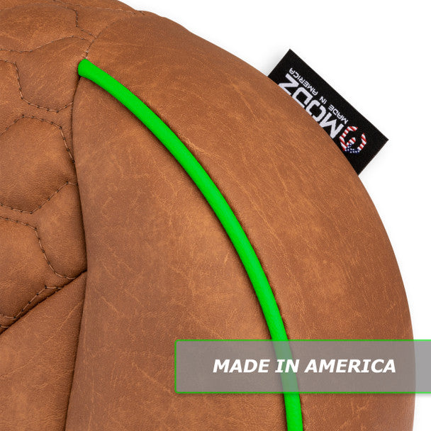 MODZ® FS2 CUSTOM FRONT SEAT - Rust BASE Fits: Club Car Precedent/ Onward/ Tempo (2004+)