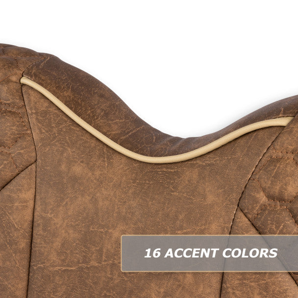 MODZ® FS2 CUSTOM FRONT SEAT - BROWN BASE: Fits: Club Car Precedent/Onward/Tempo