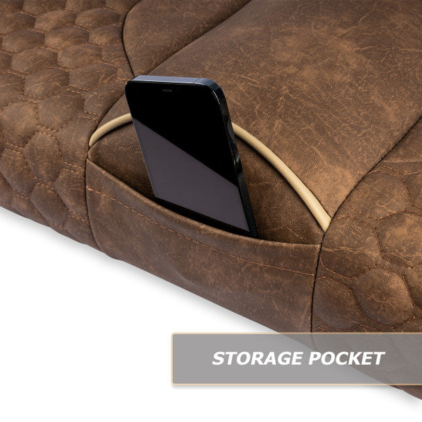 MODZ® FS2 CUSTOM FRONT SEAT - BROWN BASE: Fits EZGO TXT (1995+)/RXV 2008+)