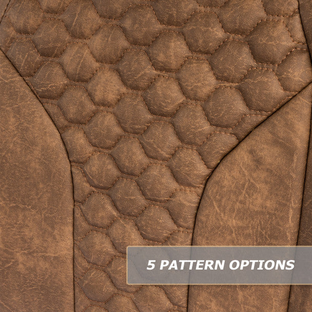 MODZ® FS2 CUSTOM FRONT SEAT - BROWN BASE: Fits: Club Car Precedent/Onward/Tempo