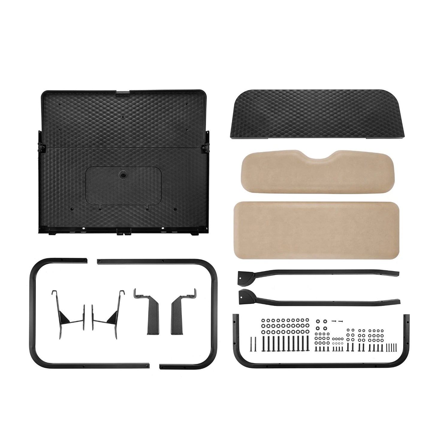 Club Car Precedent/ Tempo Rear Seat Kit (Beige Cushions)