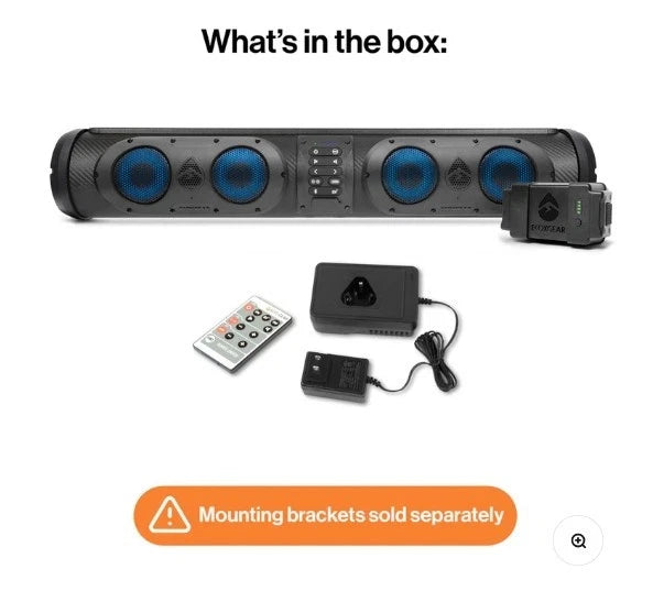 ECOXGEAR SoundExtreme SEB26 Battery-Powered Soundbar