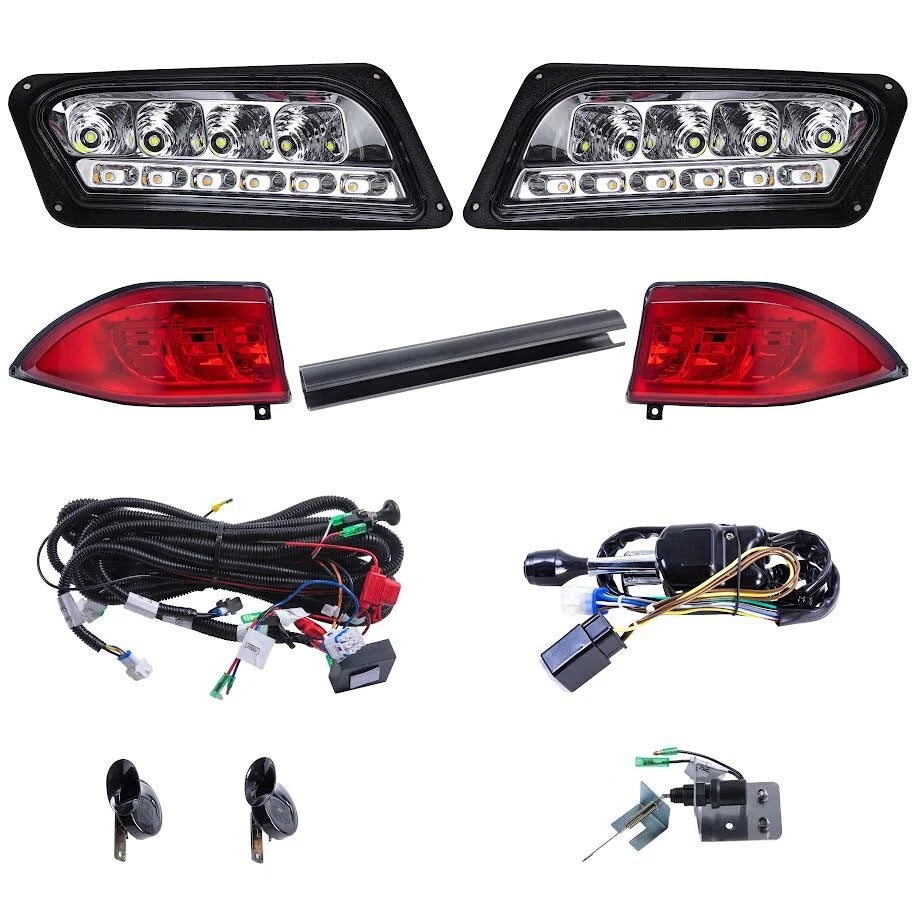 Club Car Tempo Street Legal LED Light Kit (12V-48V)