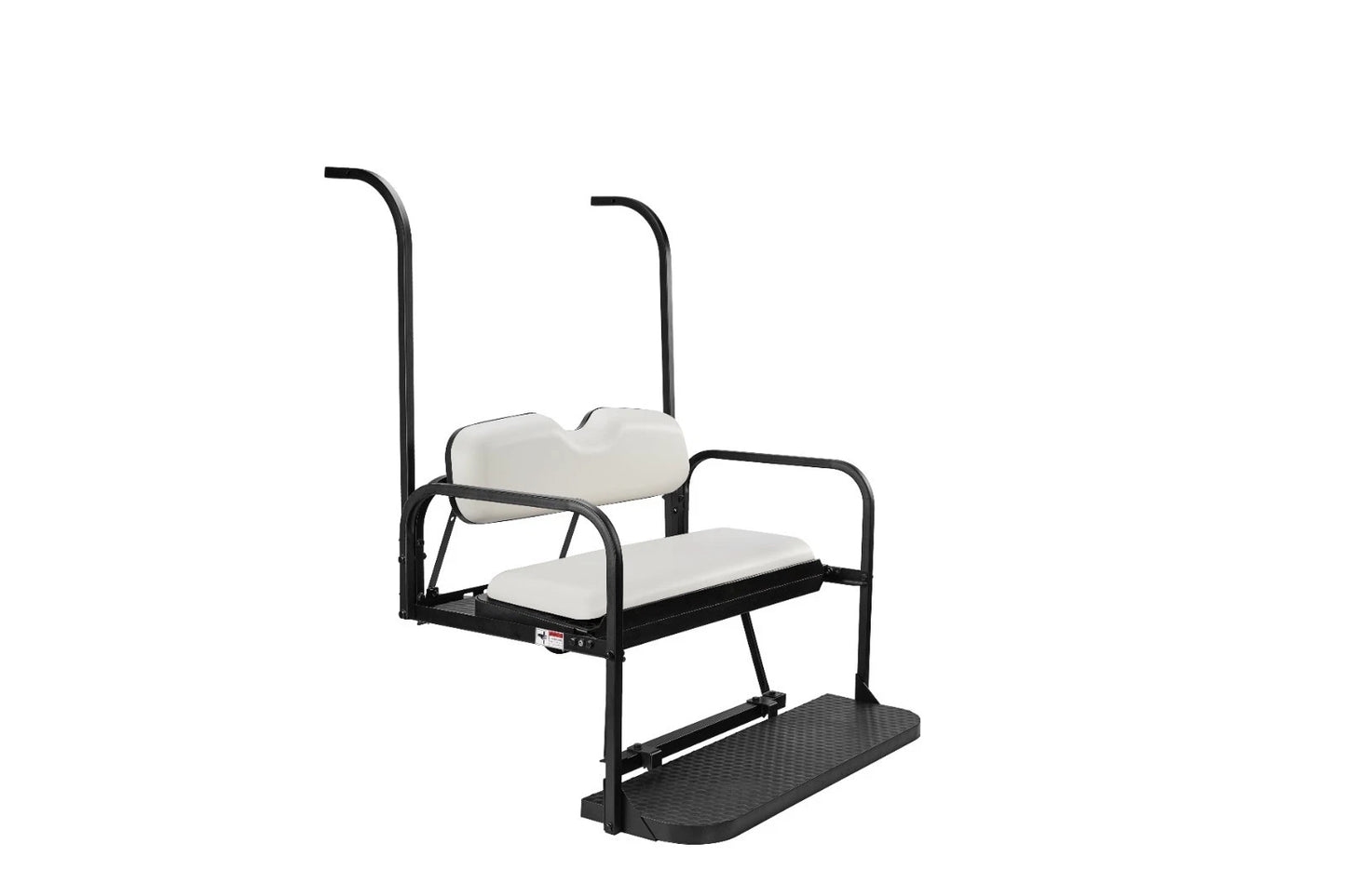 Club Car DS Older Style Rear Seat Kit 1982-2000.5 (White Cushions)