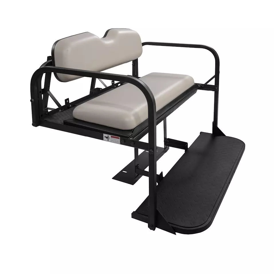Yamaha Drive G29 Rear Flip Seat Kit with Stone Cushions (2007-2016)