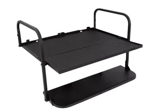 EZGO RXV Rear Seat Kit With Fold Down Pad (2008-2023) (Stone Beige Cushions)