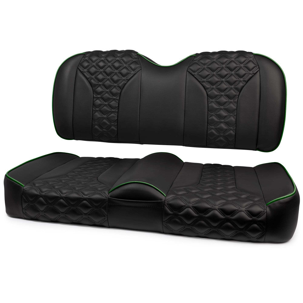 MODZ® FS2 CUSTOM FRONT SEAT - BLACK BASE Fits: Club Car Precedent/Onward/Tempo(2004+)