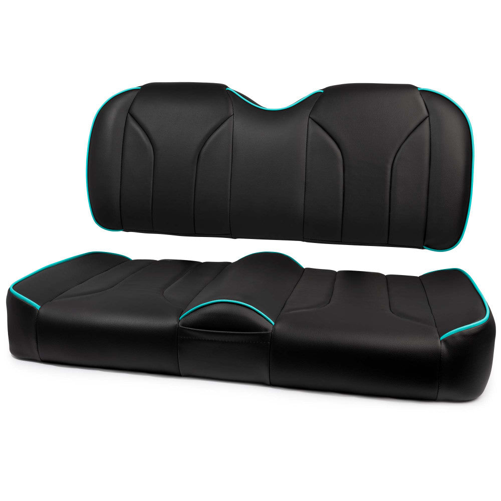 MODZ® FS2 CUSTOM FRONT SEAT - BLACK BASE Fits: Club Car Precedent/Onward/Tempo(2004+)