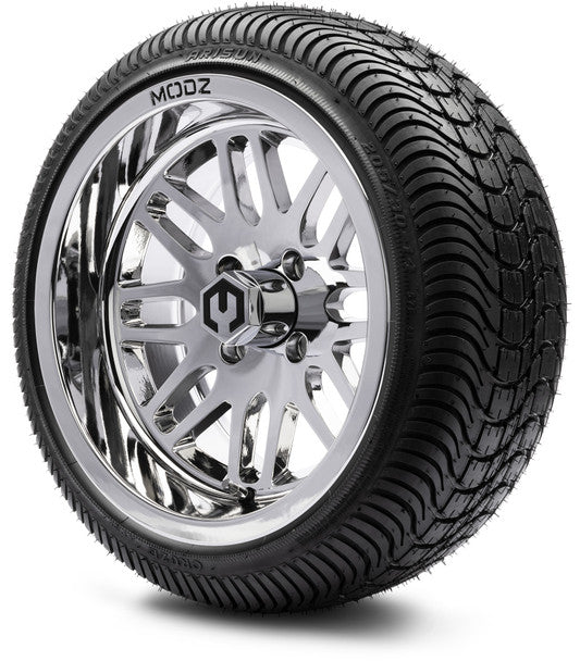 14" Mayhem Chrome Wheels & Street Tires Combo MODZ