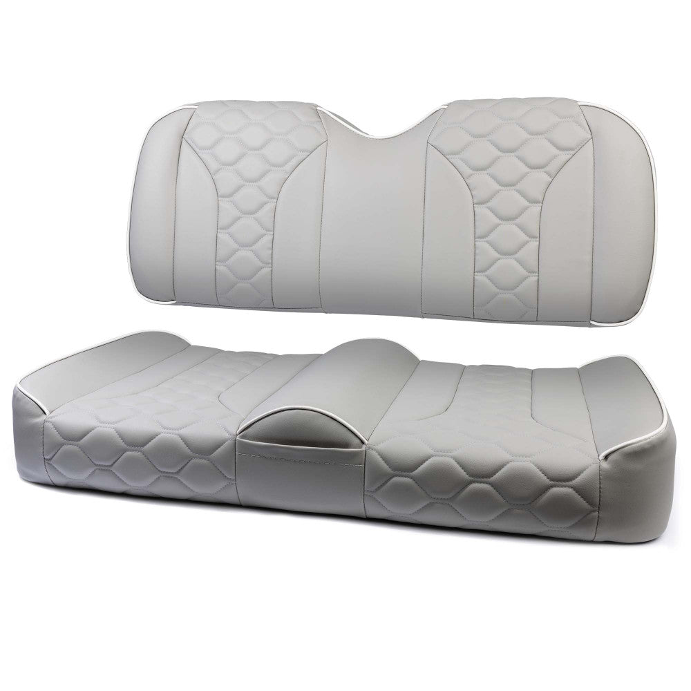 MODZ® FS2 CUSTOM FRONT SEAT - GRAY BASE Fits: Club Car Precedent/ Onward/ Tempo (2004+)