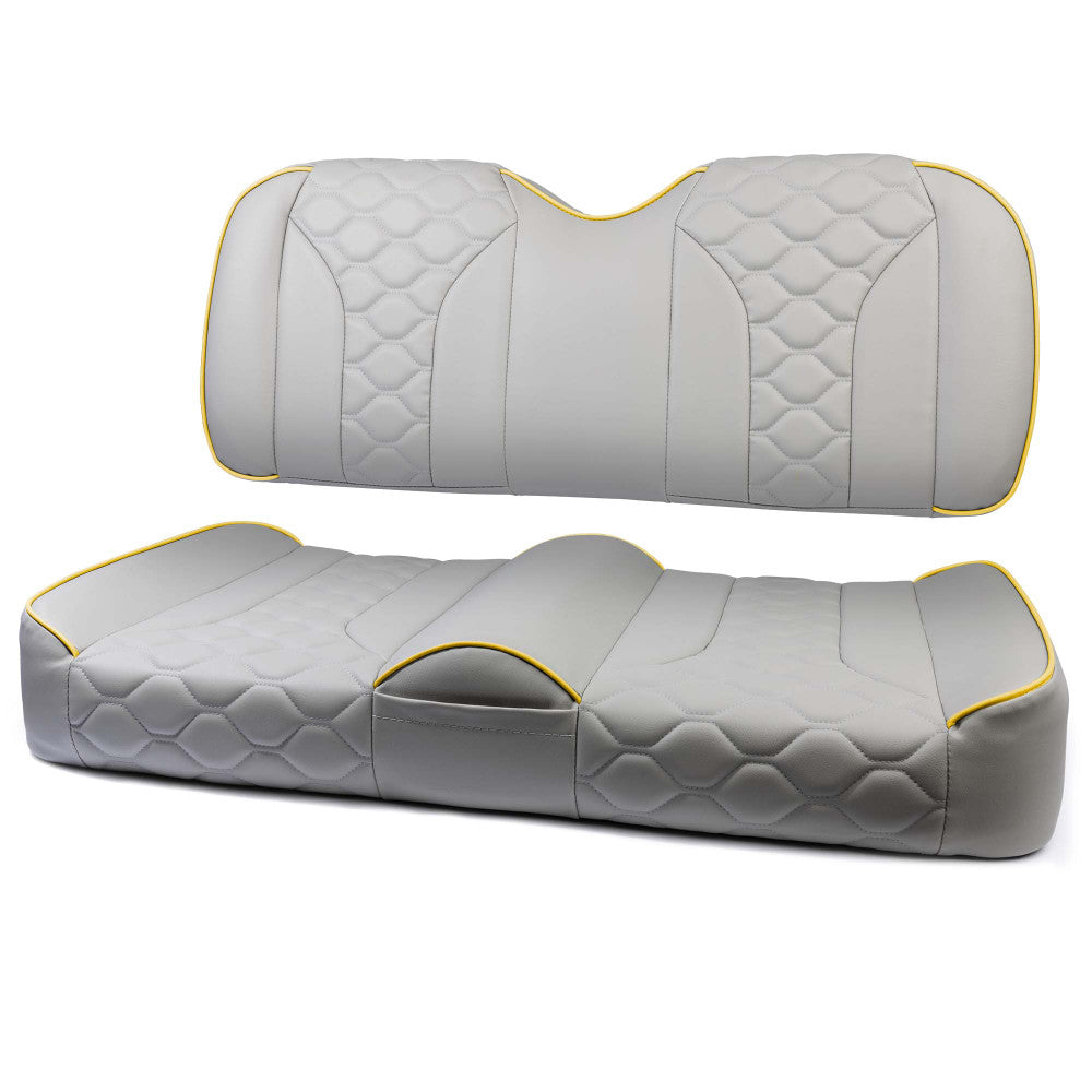 MODZ® FS2 CUSTOM FRONT SEAT - GRAY BASE Fits: Club Car Precedent/ Onward/ Tempo (2004+)