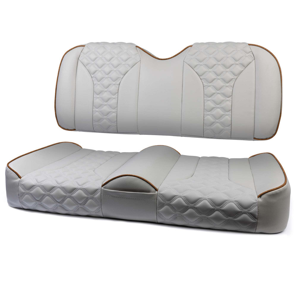 MODZ® FS2 CUSTOM FRONT SEAT - GRAY BASE Fits: Club Car Precedent/ Onward/ Tempo (2004+)