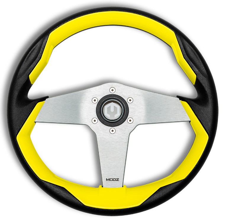 MODZ® Zilker Golf Cart Steering Wheel w/Adapter