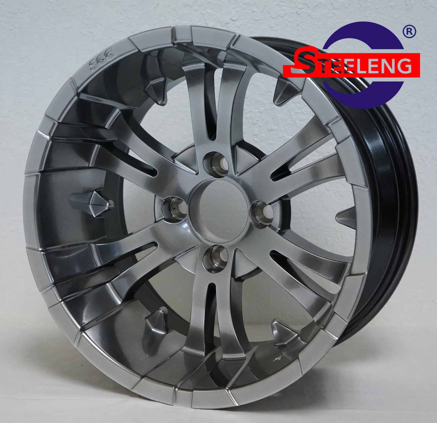 14"X7" MAGNETIC 'VAMPIRE' ALUMINUM ALLOY WHEELS / 23X10X14 ALL TERRAIN TIRE