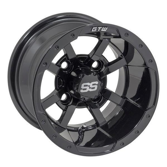 10″ GTW® Storm Trooper Black Wheel (3:4 Offset)