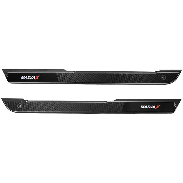 MadJax Aluminum Name Plate and Rocker Panel Set for E-Z-GO TXT / Express S4 / Cushman Hauler Pro/Hauler 800