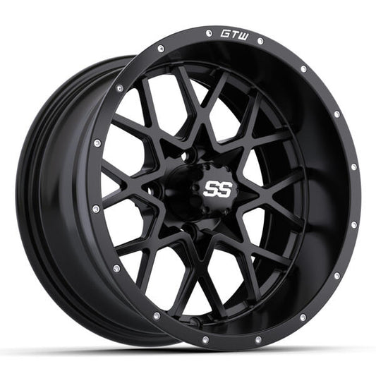 14″ GTW® Vortex Matte Black Wheel