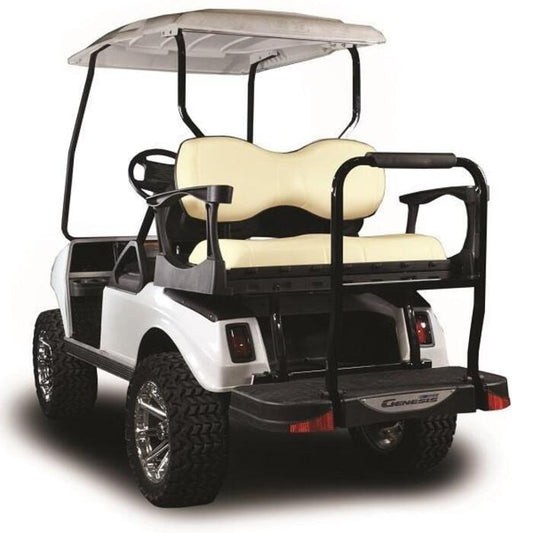 MadJax® Genesis 250 with Deluxe Buff Steel Rear Flip Seat – Club Car DS