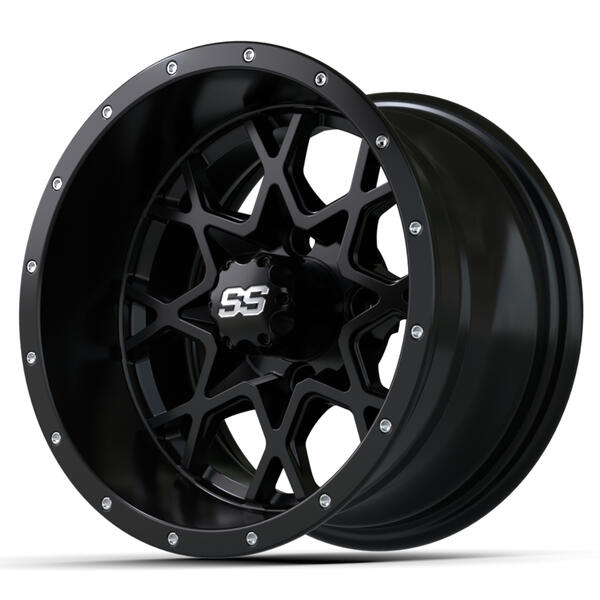 12″ GTW® Vortex Matte Black Wheel