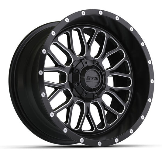 14” GTW Helix Black & Machined Wheel