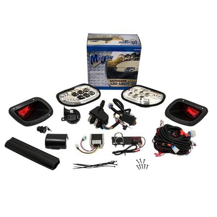 E-Z-GO Freedom TXT/T48 MadJax® LED Ultimate Plus Light Kit (Years 2014-Up)