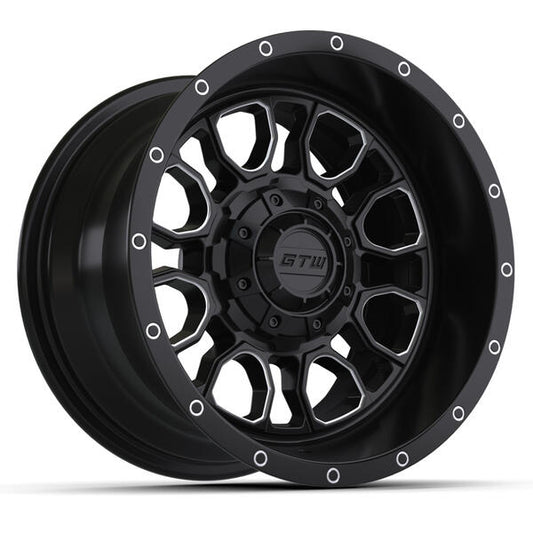 14” GTW Volt Black & Machined Wheel