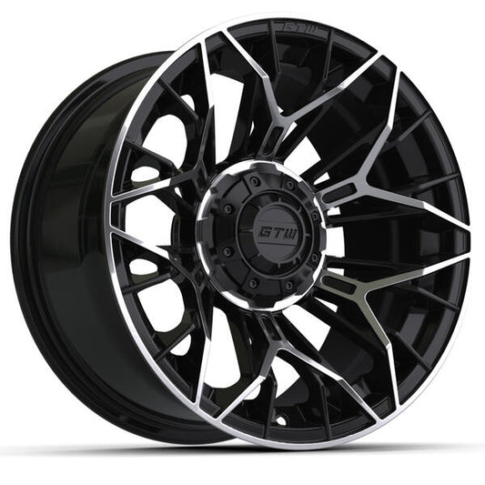 14” GTW Stellar Black & Machined Wheel