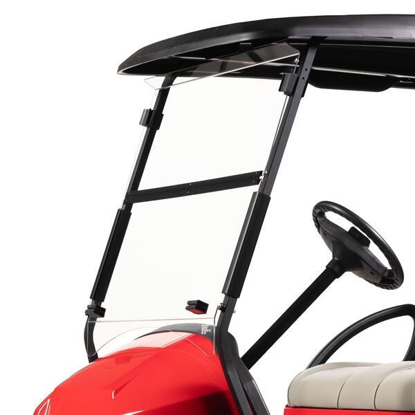 RedDot Club Car Precedent Clear Folding DOT Windshield (Years 2004-Up)