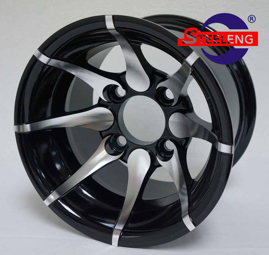 SGC 10″ Kraken Machined/Black Wheel – Aluminum Alloy