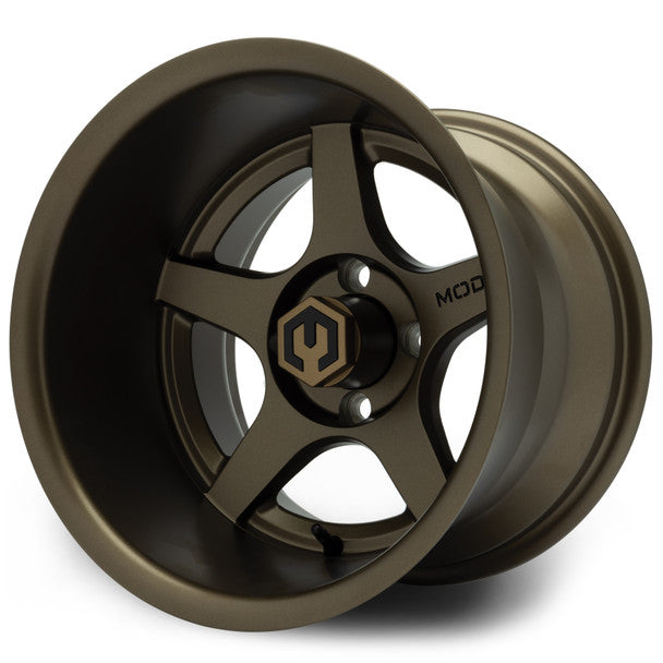 MODZ® Maverick Matte Bronze 14" Golf Cart Wheel