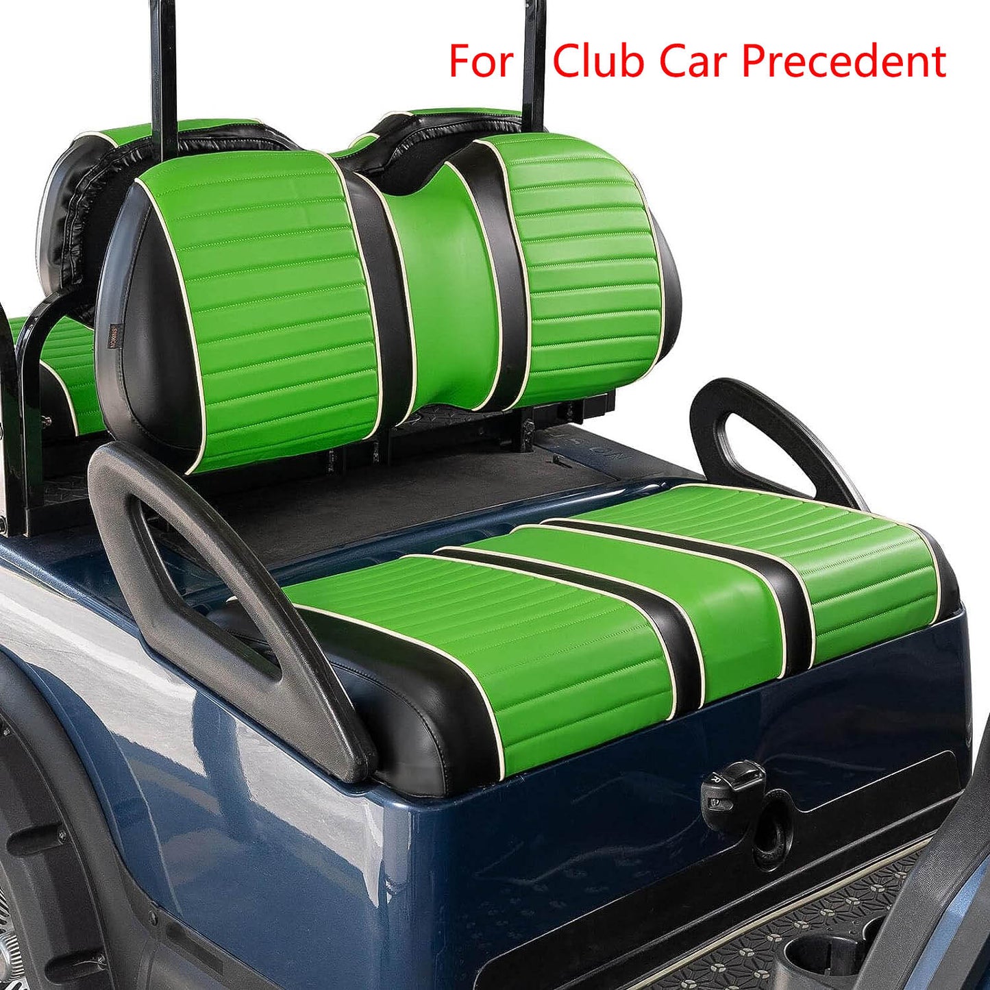 Nokins Seat Cover (Green & Black) Club Car Precedent