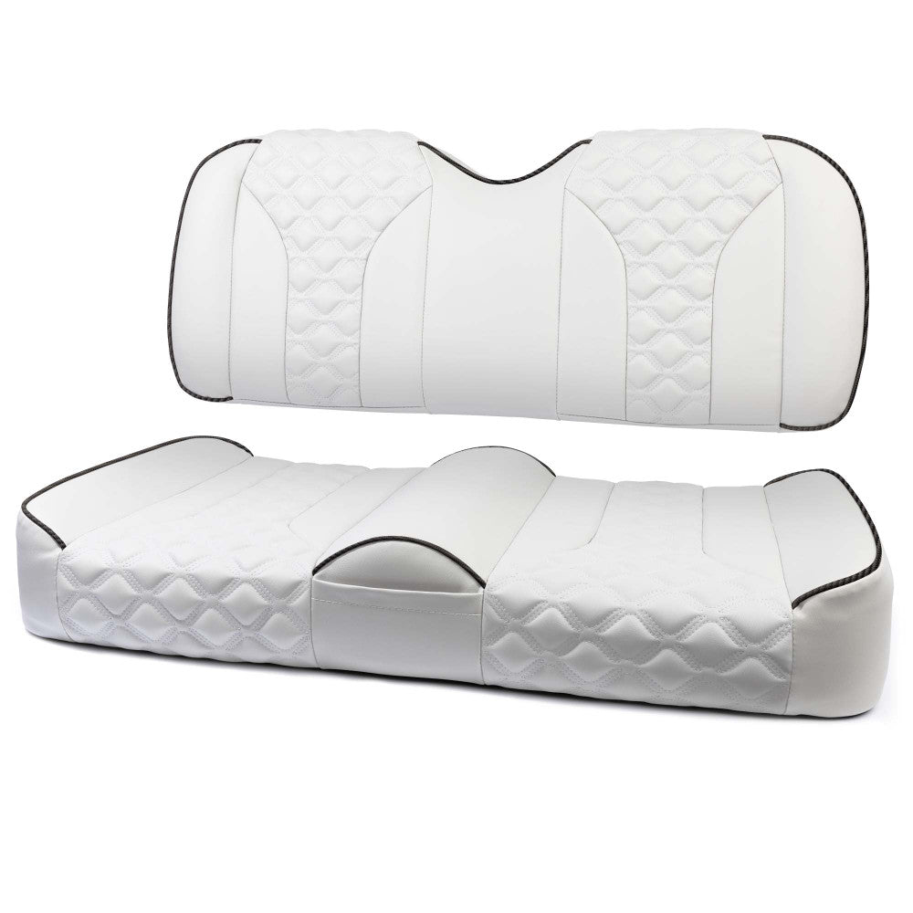 MODZ® FS2 CUSTOM FRONT SEAT - WHITE BASE Fits: Club Car Precedent/ Onward/ Tempo (2004+)