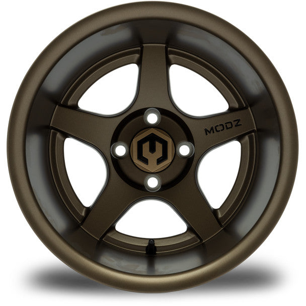 MODZ® Maverick Matte Bronze 14" Golf Cart Wheel