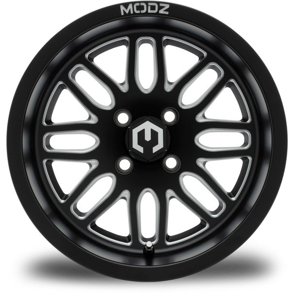 MODZ® Mayhem Matte Black 14" Golf Cart Wheel