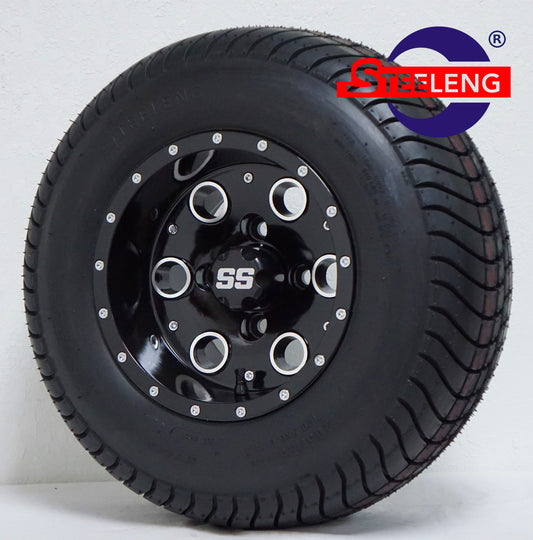 STEELENG 10” Pioneer’ wheels with 205/65-10 Street Tires