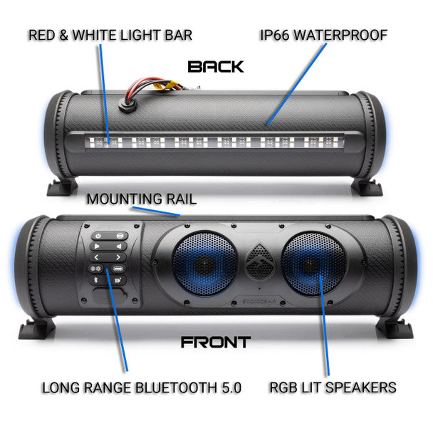 ECOXGEAR SoundExtreme 18" Amplified Sound Bar