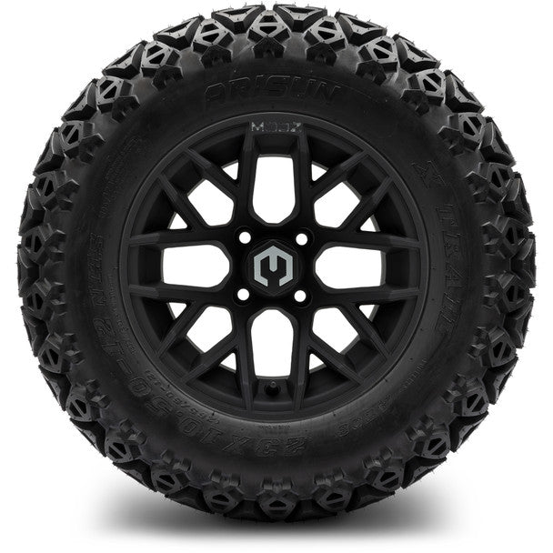 MODZ® 12" Matrix Matte Black Wheels on 23x10.50-12 Arisun X-Trail Tire