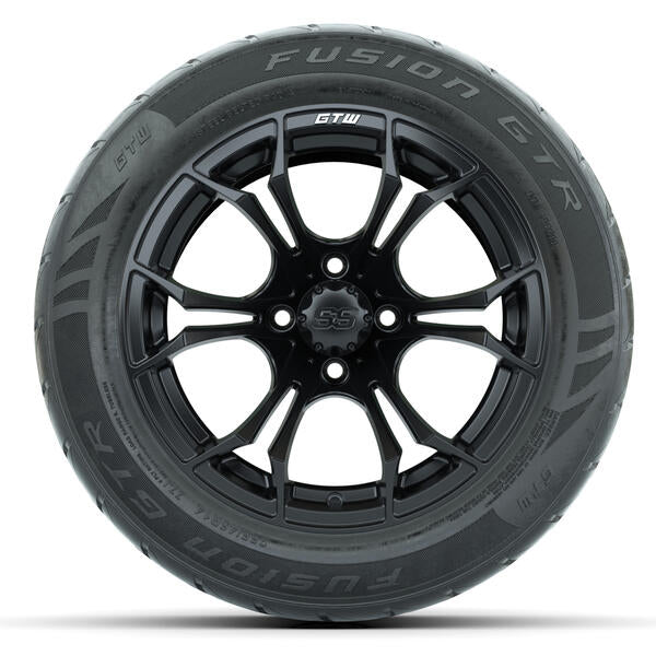 GTW Spyder 14" Wheels with 255/45-R14 Fusion GTR Street Tires