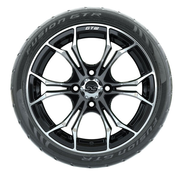 GTW Spyder 14" Wheels with 205/40-14 Fusion GTR Steel Belted Tires