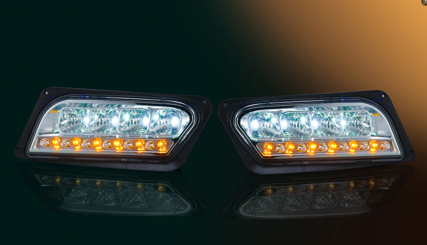 Club Car Tempo Street Legal LED Light Kit (12V-48V)