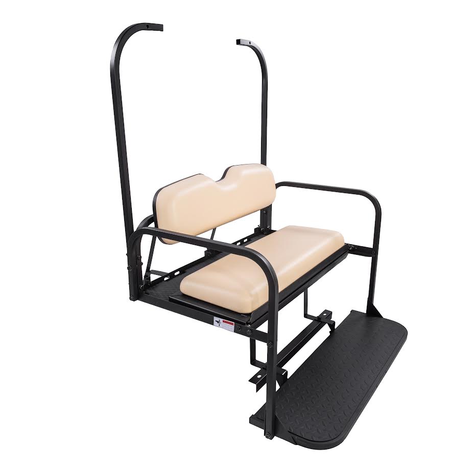 Club Car DS Older Style Rear Seat Kit 1982-2000.5 (Buff Cushions ...