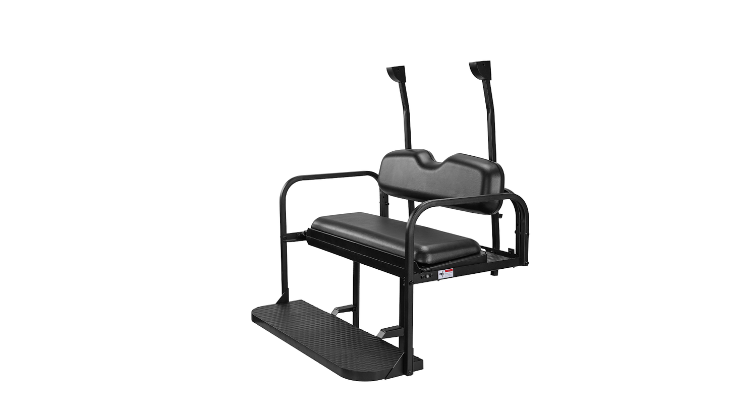 Club Car Precedent/ Tempo Rear Seat Kit (Black Cushions)