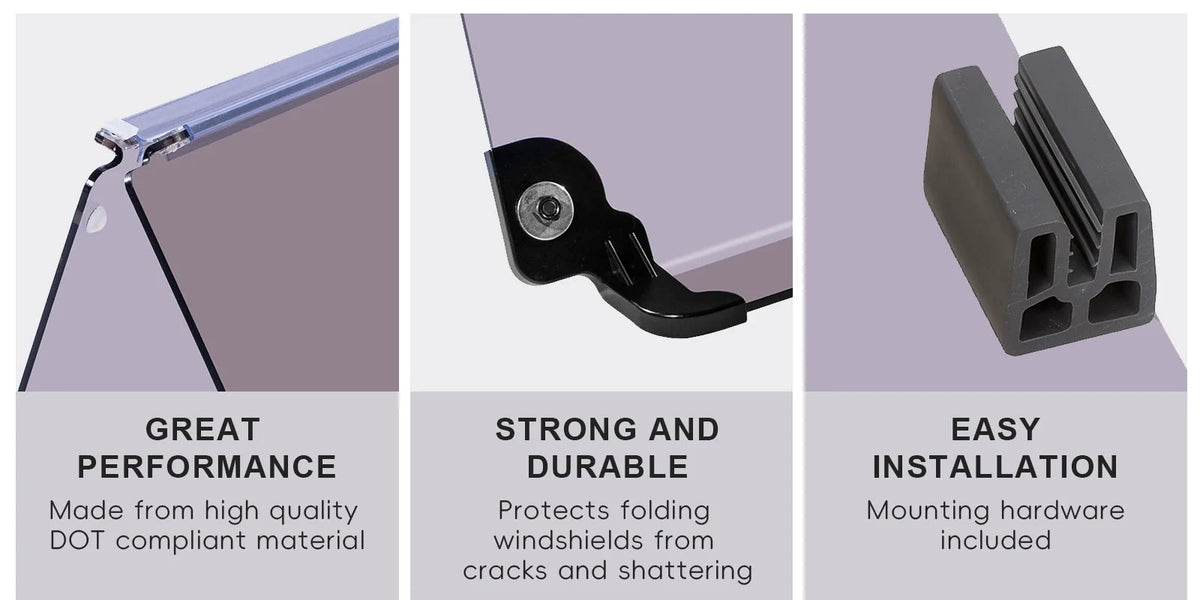 Club Car Tempo/Precedent Tinted Windshield (2004+)
