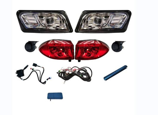 Club Car Tempo Street Legal LED High Low Beam Light Kit