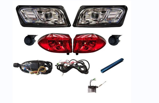 Club Car Tempo Street Legal LED Deluxe Light Kit