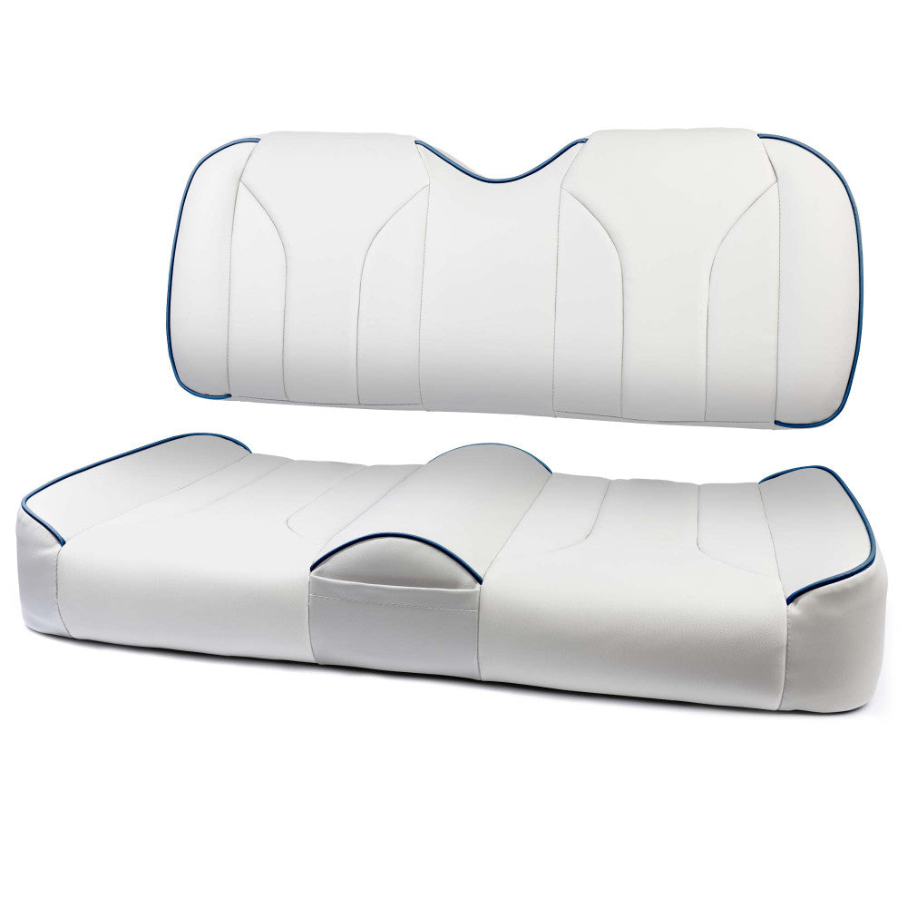 MODZ® FS2 CUSTOM FRONT SEAT - WHITE BASE Fits: Club Car Precedent/ Onward/ Tempo (2004+)